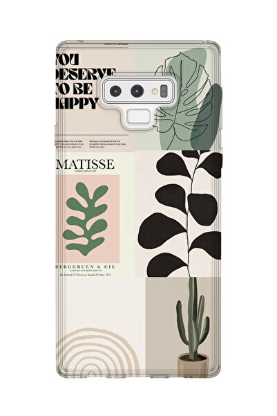 lelia حافظة هاتف شفافة مطبوعة متوافقة مع هاتف سامسونج جالاكسي نوت 9 |   مجموع...