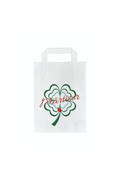 Gamma Print Package of 10 gift bags "clover and martisor!" 18cm x 25cm x 9cm