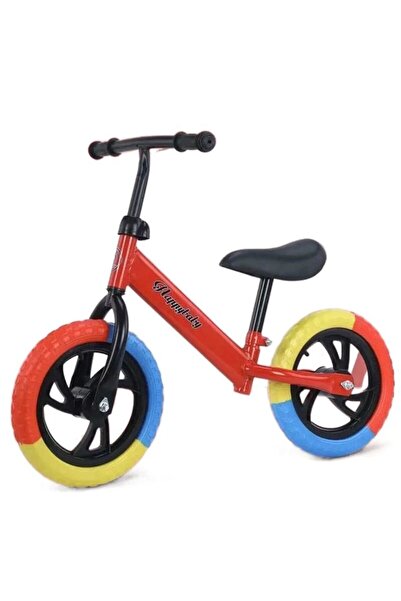 OEM Bicicleta fara pedale Happy pentru copii reglabila, roata 12 inch din spu...
