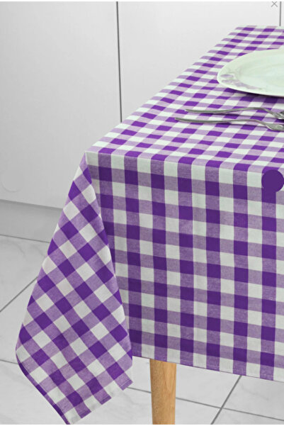 MUK's Față de masă cu model carouri mici, pânză de masă, pânză de picnic 170 ...