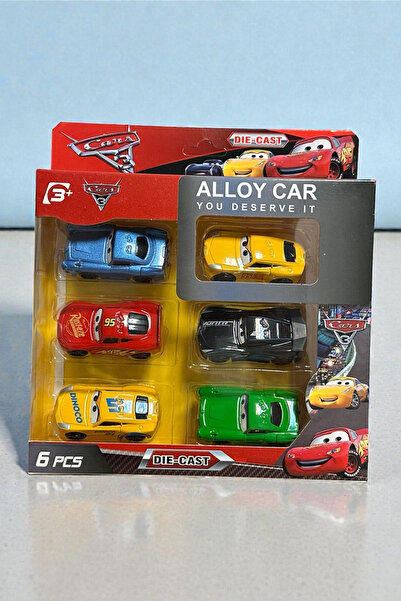 Pofika Cars Şimşek Mcqueen Jackson Storm Cruz Ramirez Dıe Cast Çek Bırak Meta...