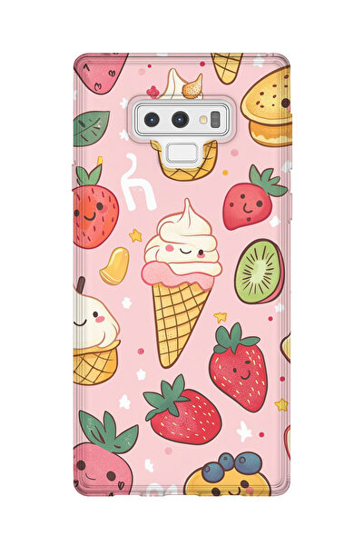 lelia حافظة هاتف شفافة مطبوعة متوافقة مع هاتف سامسونج جالاكسي نوت 9 |   مجموع...