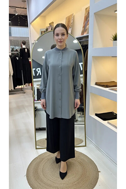 Invee قميص إلسا رمادي 7221