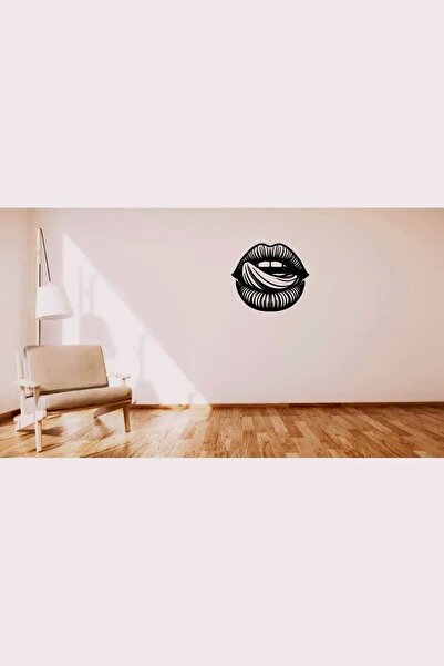 DU&ER Minimalist Lips Wall Decor – Modern Lips Wall Art