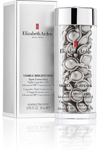 Elizabeth Arden كبسولات ليلية لتصحيح البقع وتفتيح البشرة - مزيج مركز 2، 60 كب...
