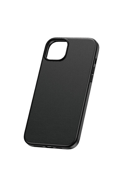 Baseus Husă Fauxther pentru iPhone 15 Pro Max, Neagră - Protecție Elegantă