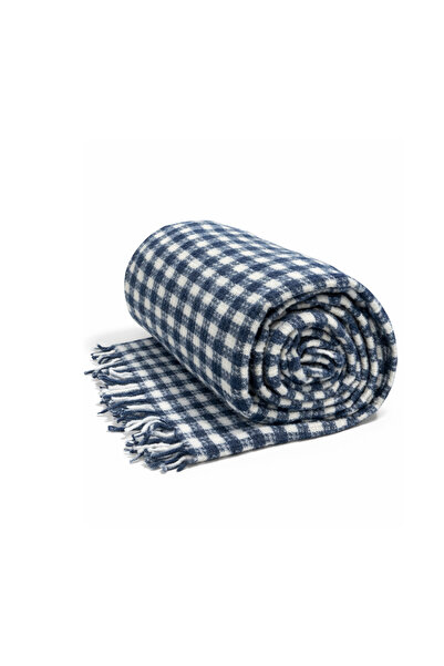 MUK's Cotton Single Scottish Tv Blanket 155 X 220 cm