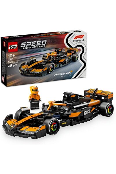 LEGO سيارة سباق ماكلارين F1 تيم MCL38 من سلسلة سبيد تشامبيونز مع شخصية مصغرة ...