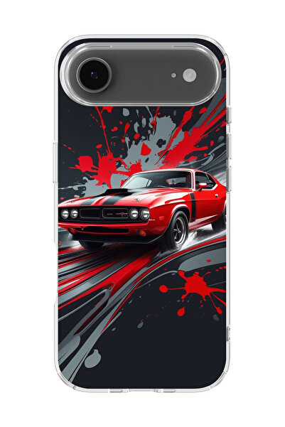 lelia غطاء هاتف شفاف مطبوع متوافق مع آيفون 17 إير |   مجموعة المنتجات: TurboL...