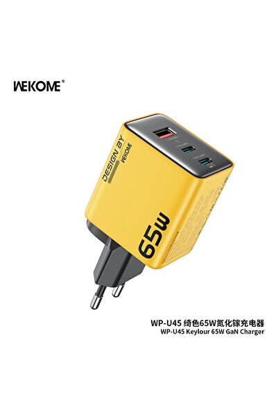 wekome شاحن WP-U45 Keylor GaN بقوة 65 واط (الاتحاد الأوروبي)