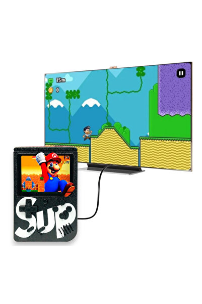 OEM Mini Portable Retro Console with 400 Games – AV Connection to TV, 8 cm Di...