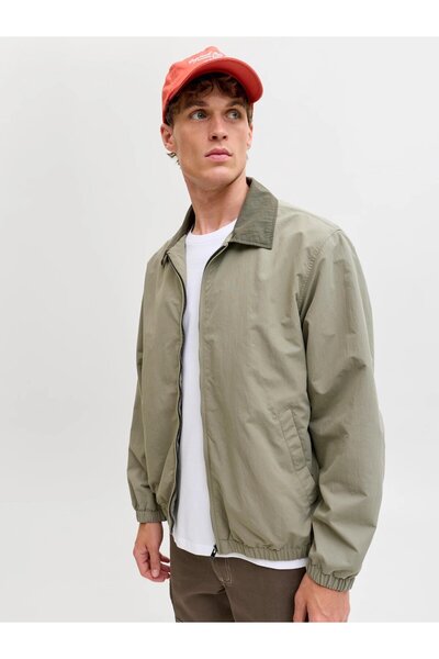 Jack & Jones Jack&Jones Jjbaxter Ανδρικό Μπουφάν με Γιακά σε Αντίθεση 12289181