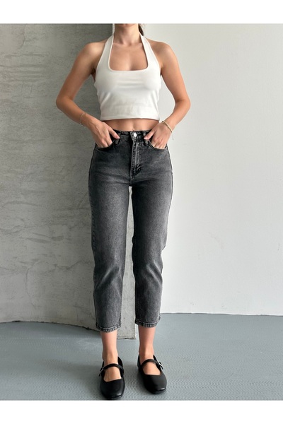 Safari Cropped Slim Jean Premium Kot Pantolon Premium