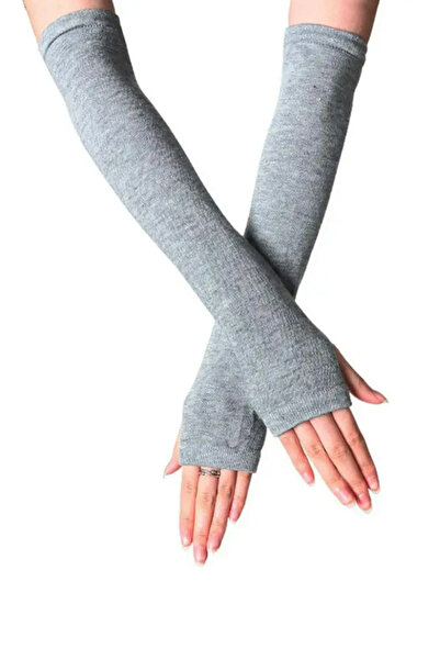 EFAYN.RO Women's gloves, long model with open fingers, universal size, light ...