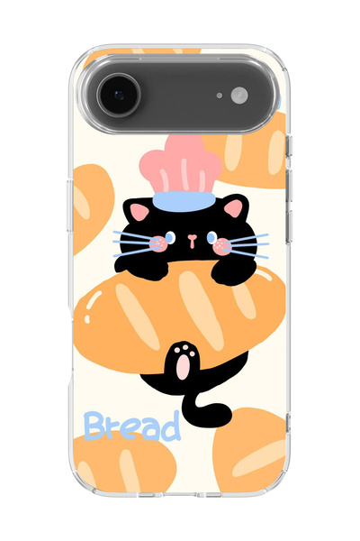 lelia غطاء هاتف شفاف مطبوع متوافق مع آيفون 17 إير |   مجموعة: سناك تون ديلايت