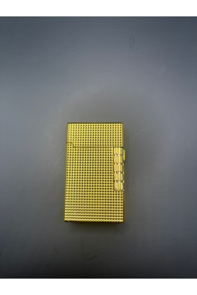 Hunter Dupont Tarzı Metal Çakmak – Yandan Çevirmeli | Alevli & Pürmüzlü