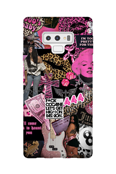 lelia حافظة هاتف شفافة مطبوعة متوافقة مع هاتف سامسونج جالاكسي نوت 9 |   مجموع...