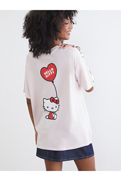 LC Waikiki تيشيرت نسائي مطبوع عليه صورة هيلو كيتي