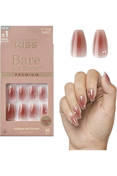 Kiss طلاء أظافر فاخر - وردي داكن