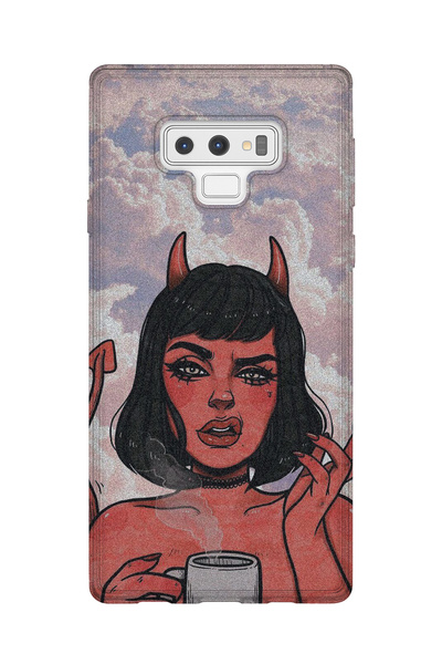 lelia حافظة هاتف شفافة متوافقة مع جالاكسي نوت مطبوع |   مجموعة كوين مود فام: ...