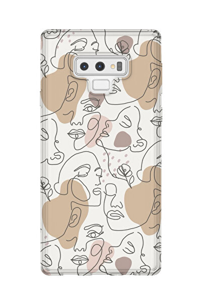 lelia حافظة هاتف شفافة مطبوعة متوافقة مع هاتف سامسونج جالاكسي نوت 9 |   مجموع...