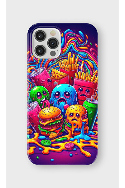 lelia حافظة هاتف شفافة مطبوعة متوافقة مع iPhone 12 Pro |   مجموعة: سناك تون د...