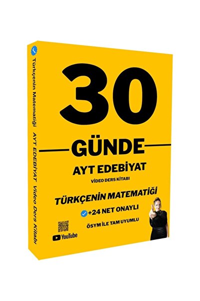 Türkçenin Matematiği 2026 AYT 30 Günde AYT Edebiyat Video Ders Kitabı