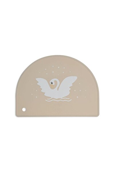 Citron Silicone Placemat Semi Circle Mama Altlığı - Ballerina