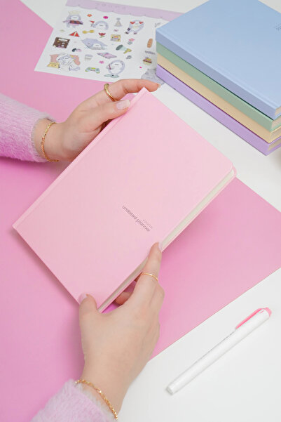 Matt Notebook Youna A5 Periodless Planner Agenda 15X21 cm - Vertical Design –...