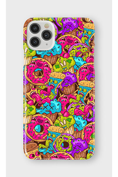 lelia حافظة هاتف شفافة مطبوعة متوافقة مع iPhone 11 Pro |   مجموعة: سناك تون د...