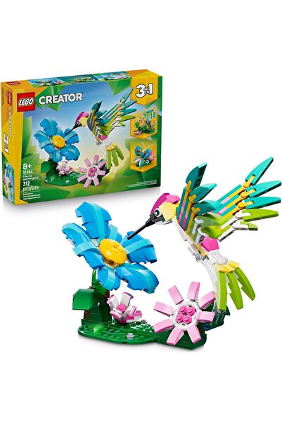 LEGO Creator Wild Animals Colorful Hummingbird 31384 Building Set (Ages 8+)