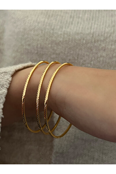 10 GR 22 AYAR AJDA BAŞAK MODEL BİLEZİK (58-60-62-64-66-68 BEDEN)