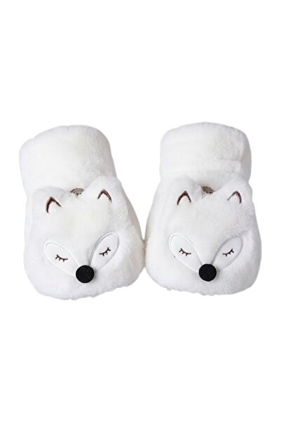 EFAYN.RO Women's gloves, open-finger model, snap closure, universal size, bei...