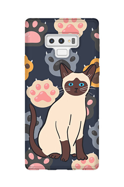 lelia حافظة هاتف شفافة مطبوعة متوافقة مع هاتف سامسونج جالاكسي نوت 9 |   المجم...