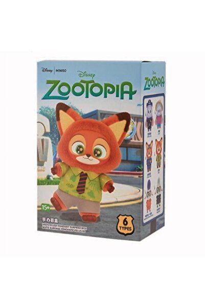 ZİVENTA Zootopia Zootropolis Peluş Anahtarlık Figür Kutu Oyuncak Blind Box Yü...