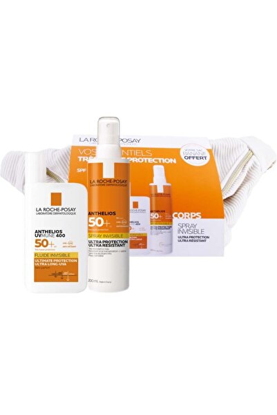 La Roche Posay بخاخ لاروش بوزيه الواقي من الشمس + واقي الشمس السائل من لاروش ...