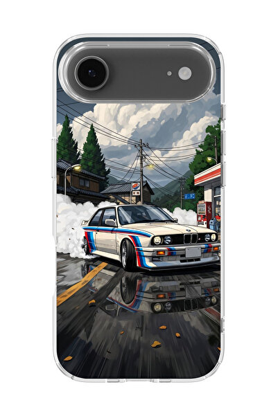 lelia غطاء هاتف شفاف مطبوع متوافق مع آيفون 17 إير |   مجموعة المنتجات: TurboL...