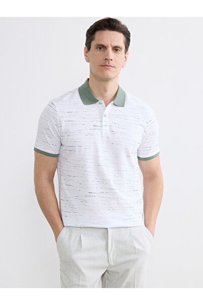 LC Waikiki Tricou polo cu model pentru bărbați