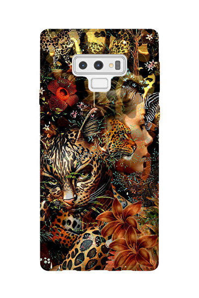 lelia حافظة هاتف شفافة مطبوعة متوافقة مع هاتف سامسونج جالاكسي نوت 9 |   مجموع...