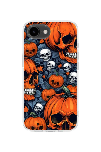 lelia غطاء هاتف شفاف مطبوع متوافق مع آيفون 16e |   المجموعة: دارك فورس دومينيون