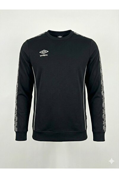 UMBRO Μαύρο ανδρικό αθλητικό φούτερ - FC0208
