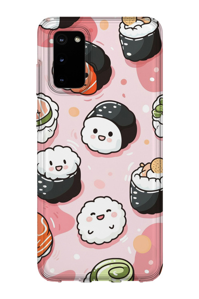 lelia حافظة هاتف شفافة مطبوعة متوافقة مع هاتف سامسونج جالاكسي S20 |   مجموعة:...