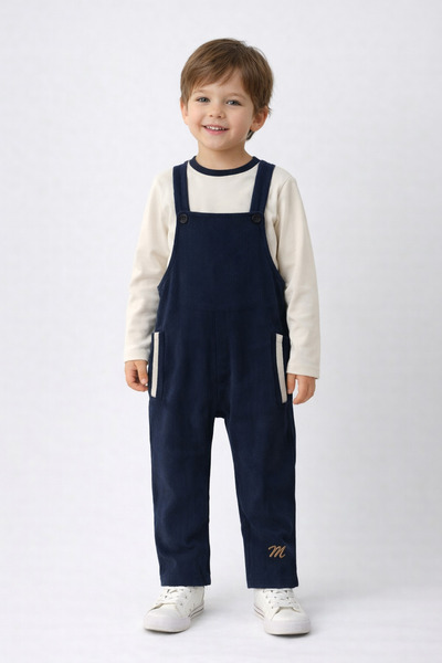 Pufiko Kids Fitilli Salopet Takım