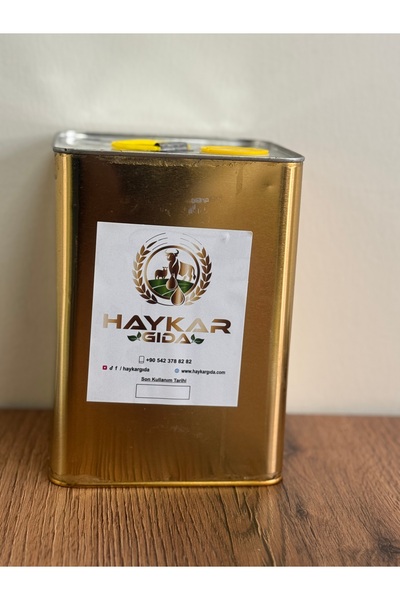 HAYKAR GIDA ÖZEL SADE YAĞ (GHEE) SARI YAĞ TEREYAĞI LAKTOZSUZ KAZENSİZ DOĞAL Y...