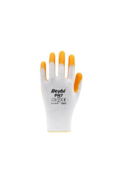 diğer333 PN7 Sarı Nitril İş Eldiveni 10'' (10’lu)