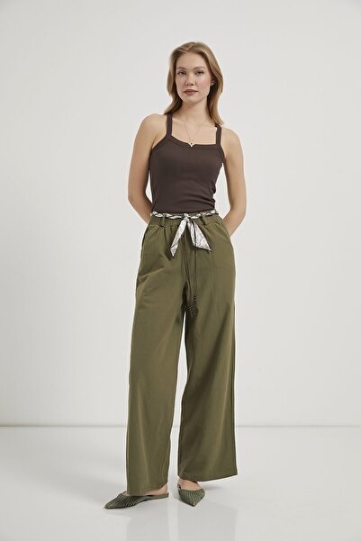 Arma Life ARMALIFE 045 PANTALONI DE DAMĂ CU AMESTEC DE BUMBAC, TALIE ELASTICĂ...