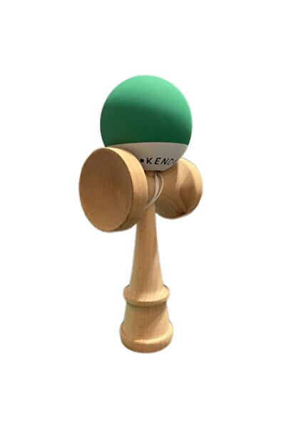OEM Kendama, green, balance, 3-14 years