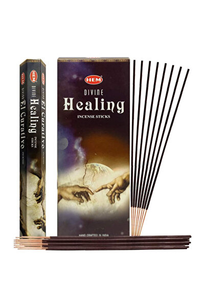 OEM Set de 6 pachete de tămâie HEM Vindecare Divină 120 bețișoare