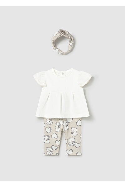 MAYORAL Newborn Baby Leggings Set