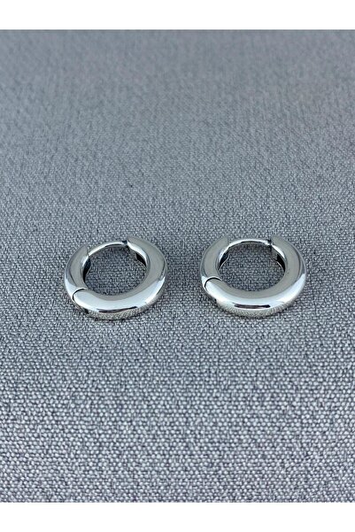 My Story Yuvarlak Halka Gümüş Küpeler